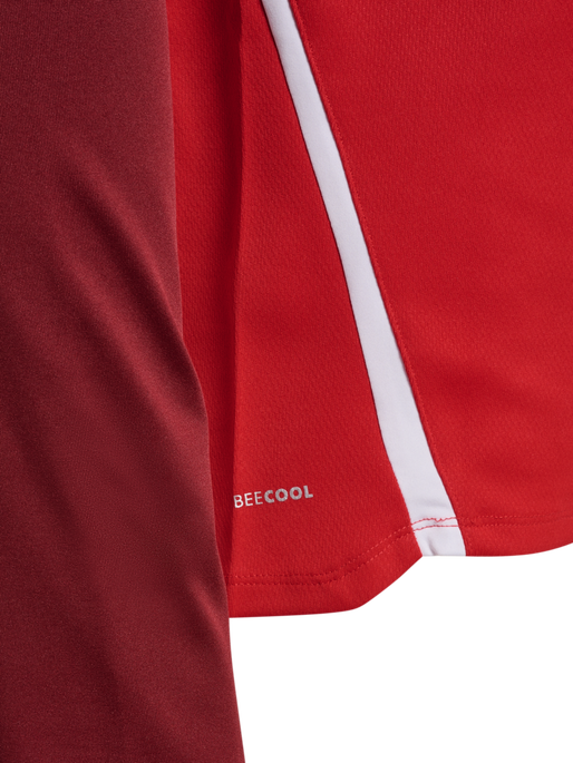 hmlLEAD 2.0 CREW SWEAT, TRUE RED/MAROON, packshot