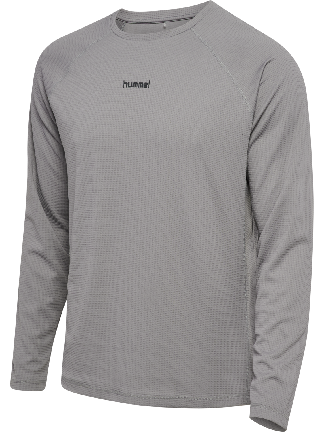 hmlMOMENTUM T-SHIRT L/S, SHARKSKIN, packshot