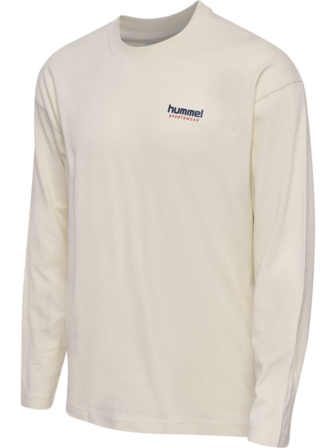 hmlLOOSE T-SHIRT L/S SW, TOFU, packshot