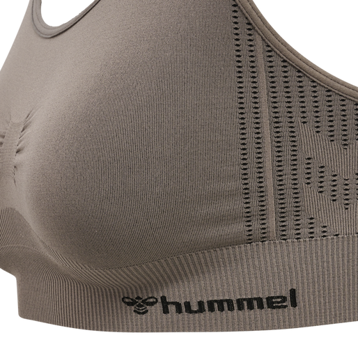 hmlMT SHAPING SEAMLESS SPORTS TOP, DRIFTWOOD, packshot