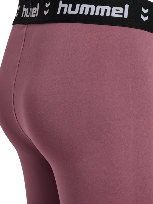 hmlPULSE MID WAIST TIGHTS, WISTFUL MAUVE, packshot