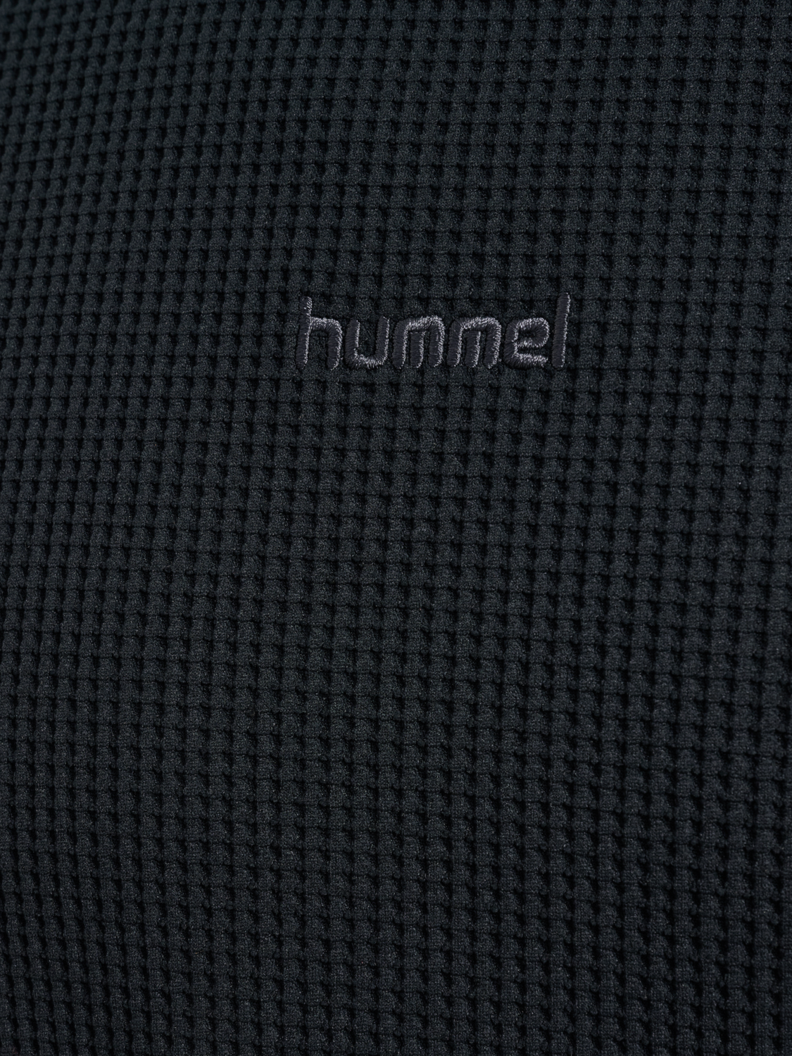 hmlMOMENTUM CREWNECK, BLACK, packshot