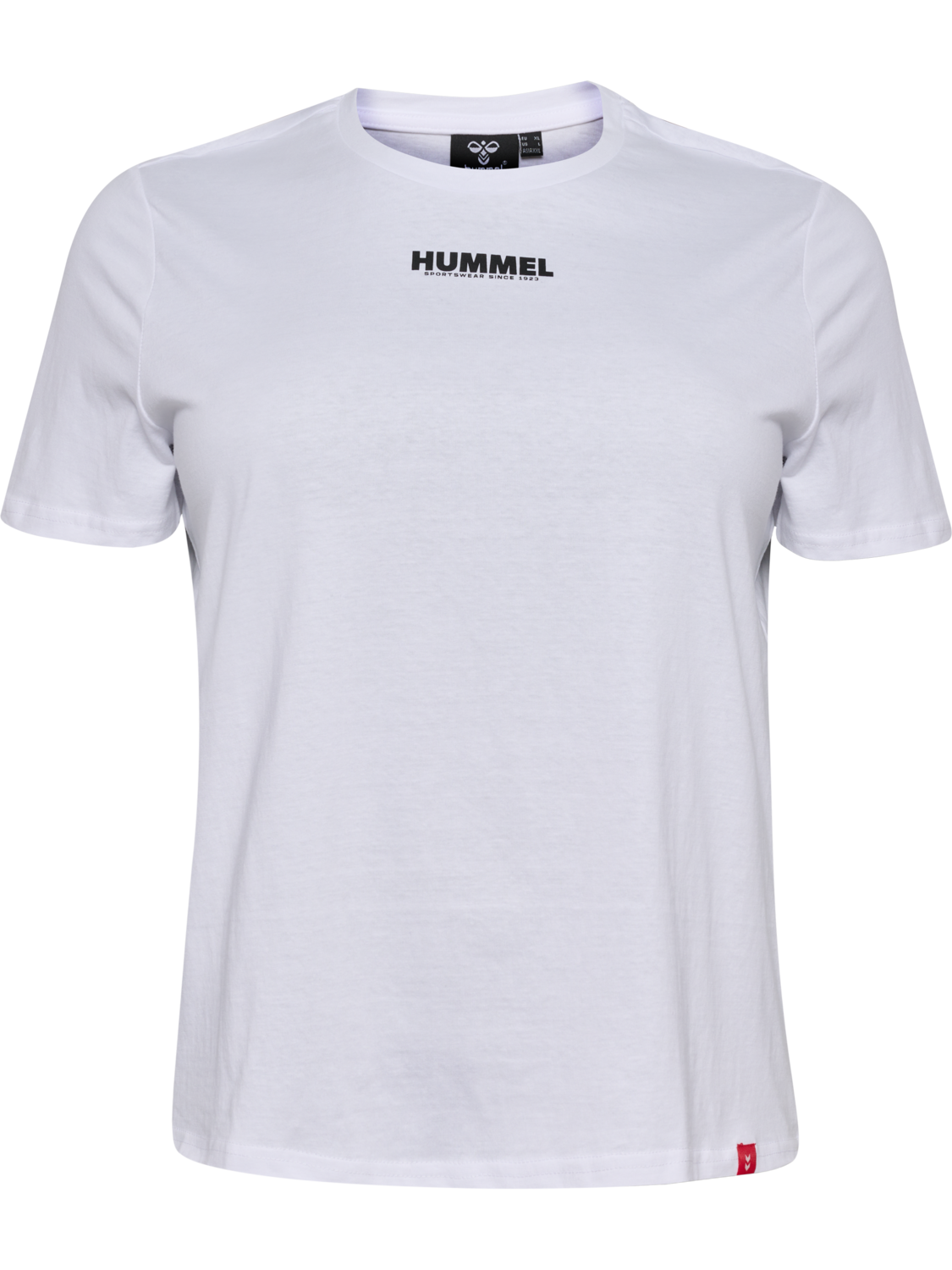 hmlLEGACY WOMAN T-SHIRT PLUS, WHITE, packshot