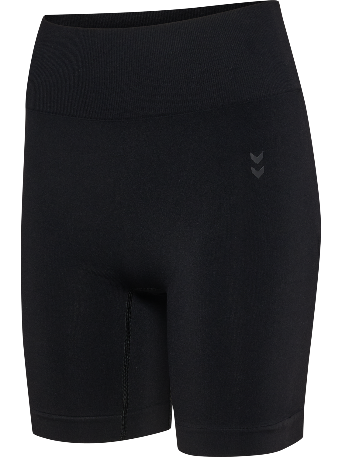 hmlFLOW SHORT TIGHTS, BLACK, packshot