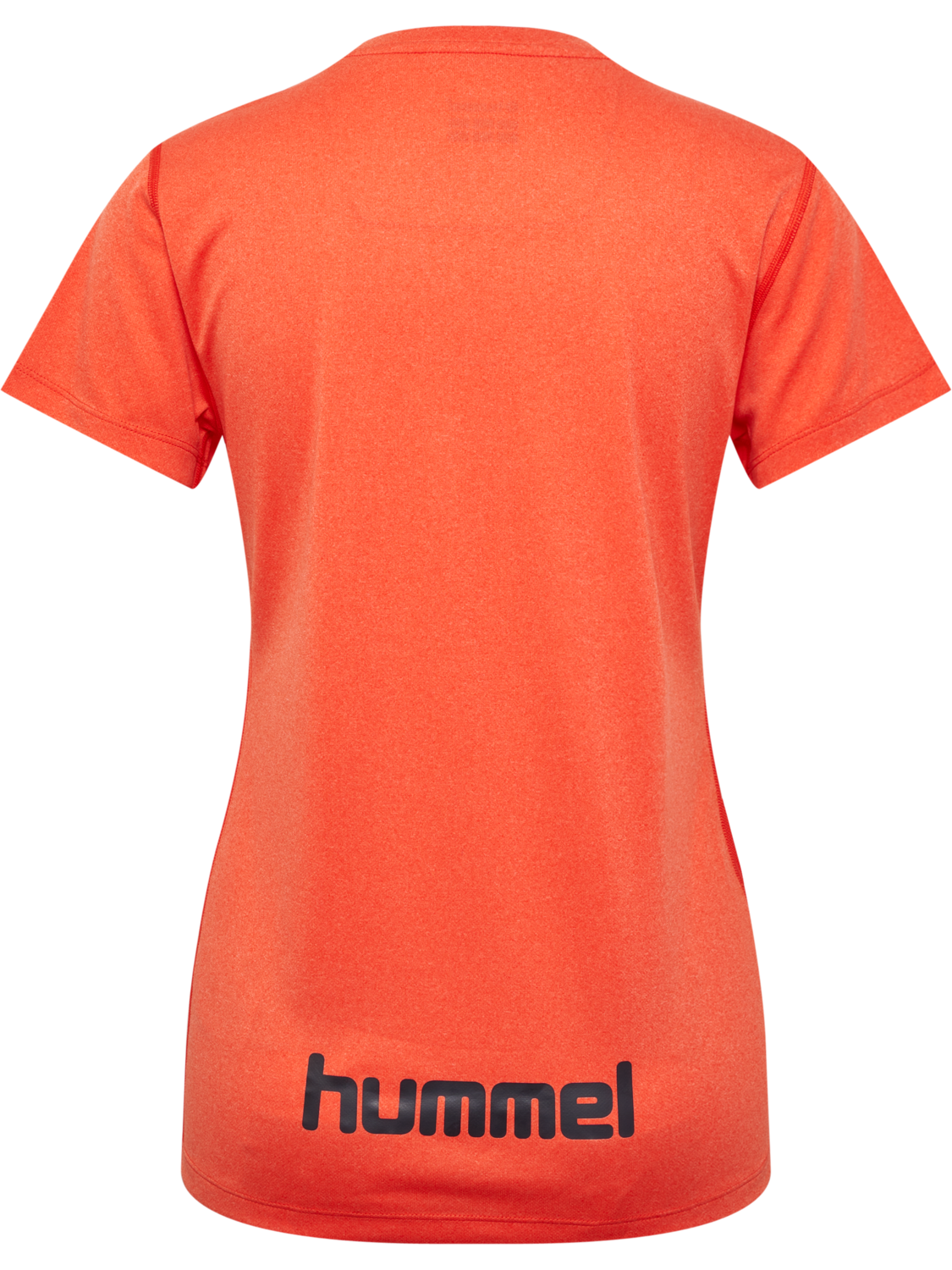 hmlSPRINT MEL T-SHIRT S/S WOMAN, SPICY ORANGE MELANGE, packshot