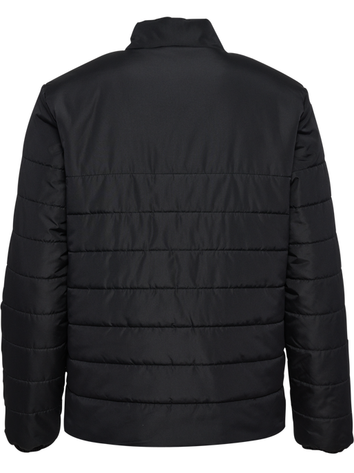 hmlESSENTIAL SHORT BENCH JKT, BLACK, packshot