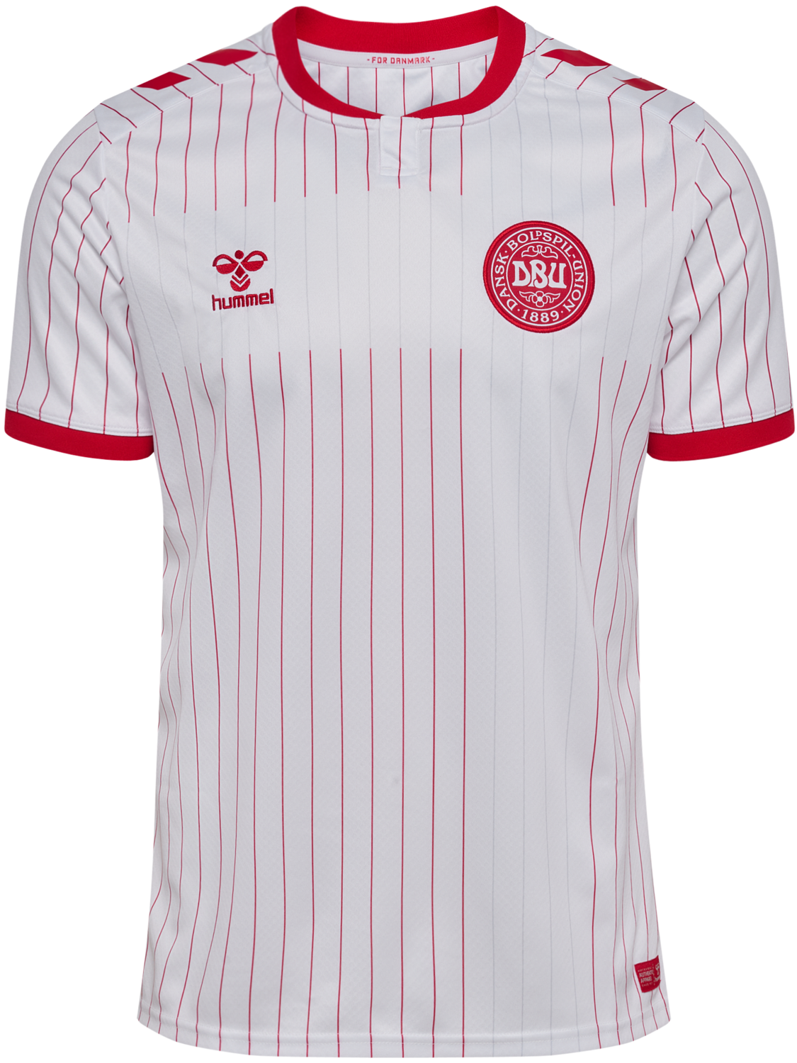 DBU 26 AWAY JERSEY S/S, WHITE, packshot