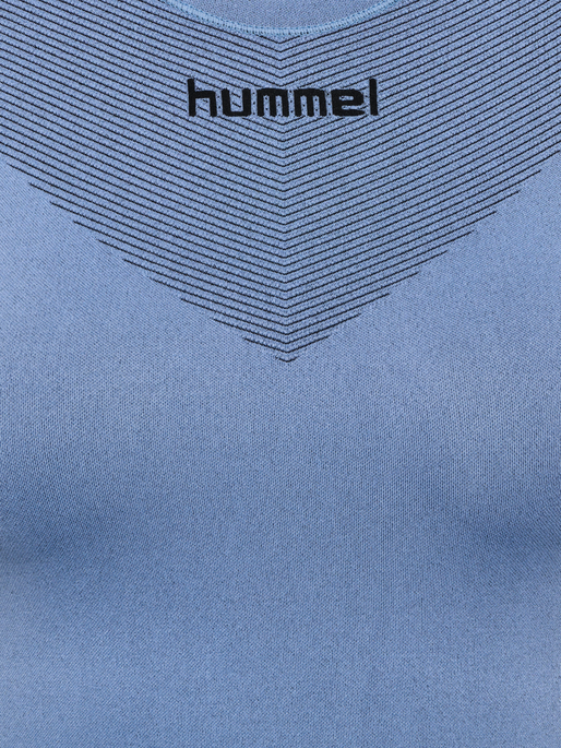 HUMMEL FIRST SEAMLESS JERSEY S/S W, BEL AIR BLUE HUMMEL FIRST SEAMLESS JERSEY S/S W, BEL AIR BLUE, packshot