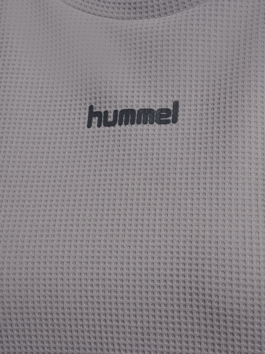 hmlMOMENTUM W T-SHIRT L/S, SHARKSKIN, packshot