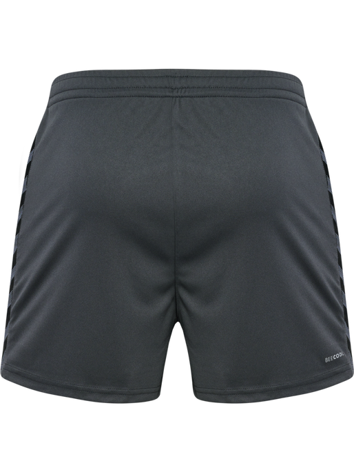hmlAUTHENTIC PL SHORTS WOMAN, ASPHALT, packshot