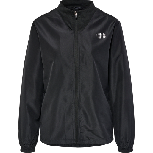 hmlCOURT WOVEN JACKET WOMAN, BLACK hmlCOURT WOVEN JACKET WOMAN, BLACK, packshot