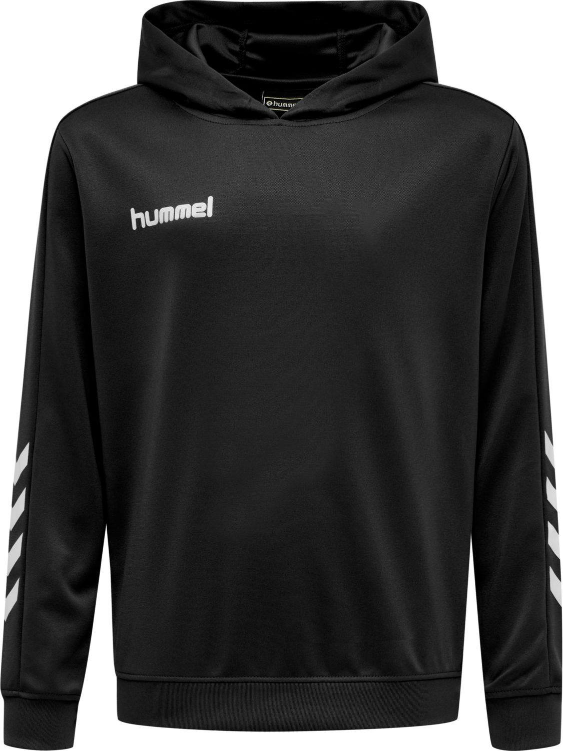 hmlPROMO KIDS POLY HOODIE, BLACK, packshot