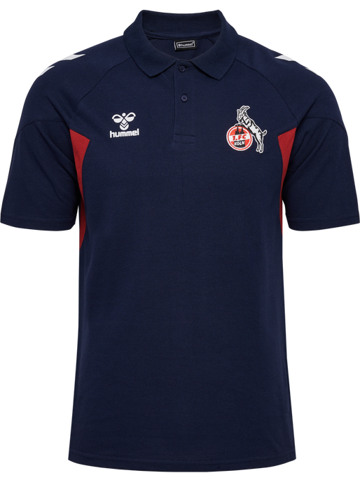 1FCK 23/24 TRAVEL POLO, MARINE 1FCK 23/24 TRAVEL POLO, MARINE, packshot
