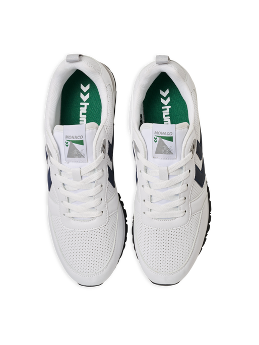 MONACO 86 PERFORATED, WHITE/NAVY/GREEN MONACO 86 PERFORATED, WHITE/NAVY/GREEN, packshot