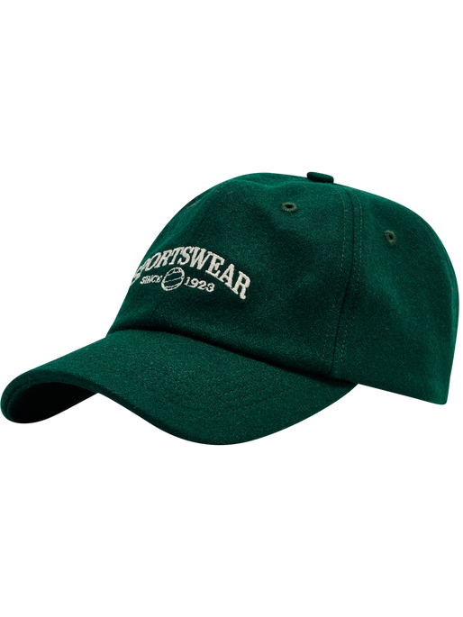 hmlBASEBALL CAP SW, DARK GREEN, packshot