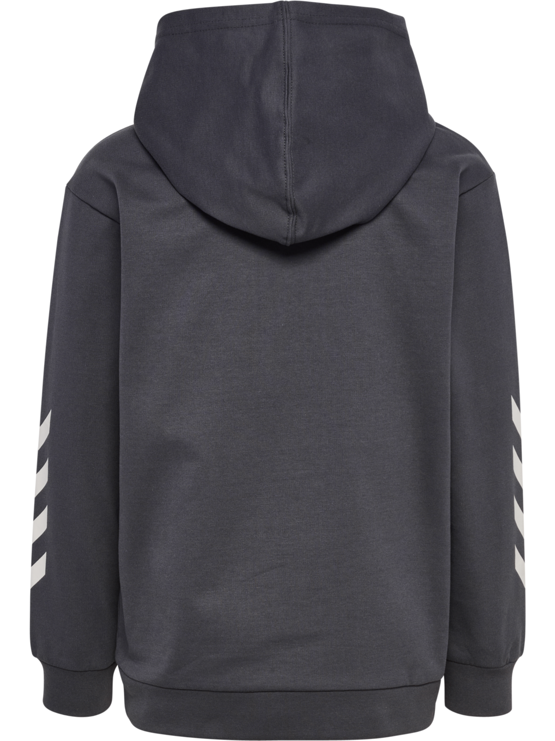 hmlJR LOGO HOODIE, EBONY, packshot