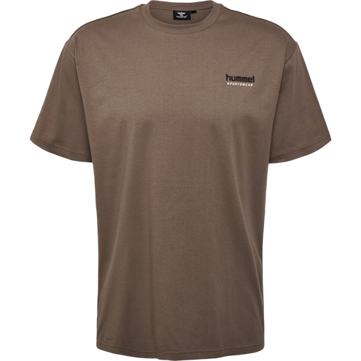 hmlLGC NATE T-SHIRT, IRON, packshot