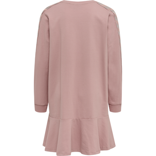 hmlEVELYN DRESS L/S, WOODROSE, packshot