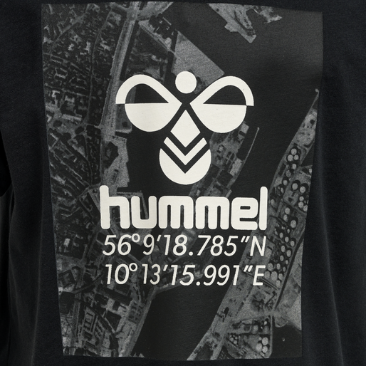 hmlSATELLITE T-SHIRT S/S, BLACK, packshot