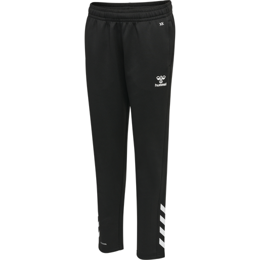 hmlCORE XK POLY PANTS KIDS, BLACK/BLACK hmlCORE XK POLY PANTS KIDS, BLACK/BLACK, packshot
