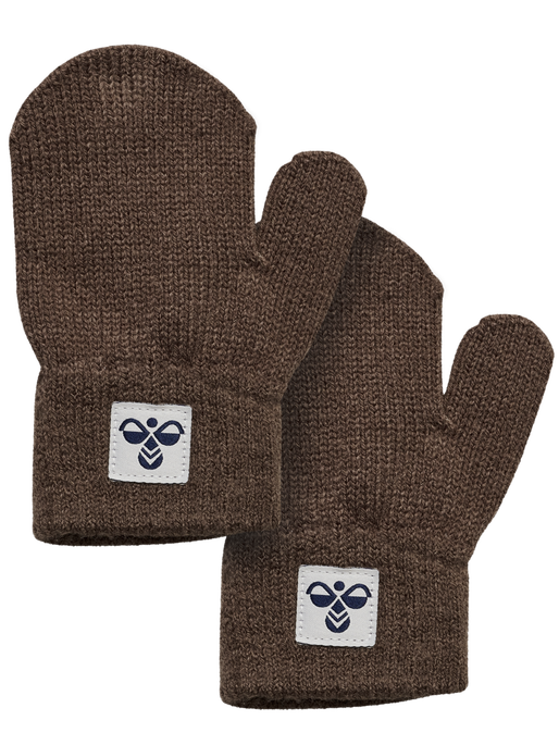 hmlMINI KNIT MITTENS 2-PACK, PEPPERCORN hmlMINI KNIT MITTENS 2-PACK, PEPPERCORN, packshot