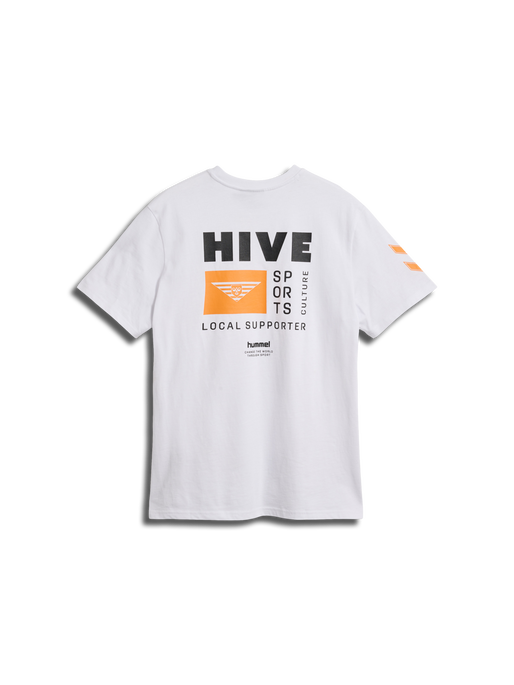 hmlHIVE MASON T-SHIRT, WHITE hmlHIVE MASON T-SHIRT, WHITE, packshot