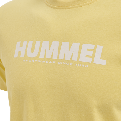 hmlLEGACY T-SHIRT, GOLDEN HAZE, packshot