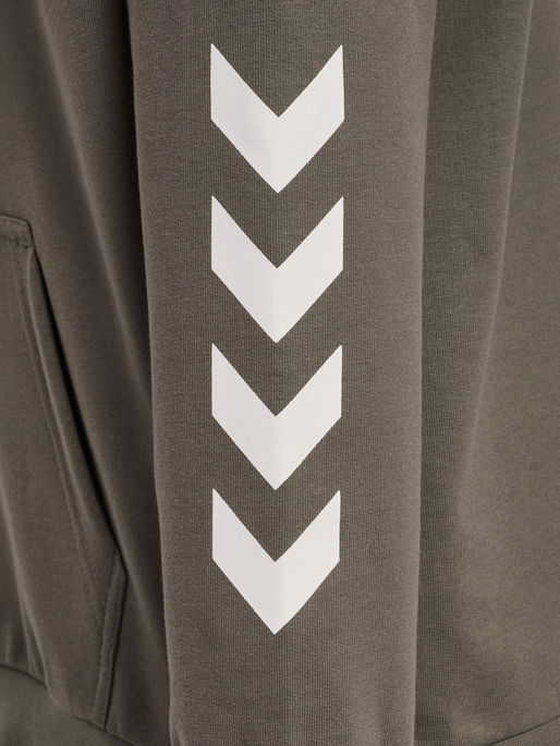 hmlJR LOGO HOODIE, DARK NIGHT hmlJR LOGO HOODIE, DARK NIGHT, packshot