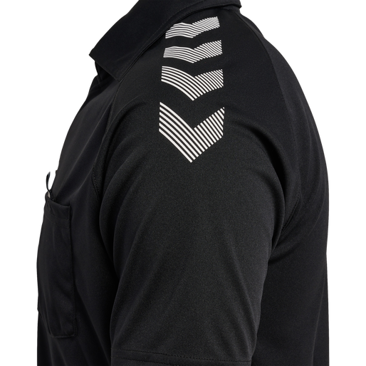 FFHB REFEREE JERSEY S/S, BLACK FFHB REFEREE JERSEY S/S, BLACK, packshot