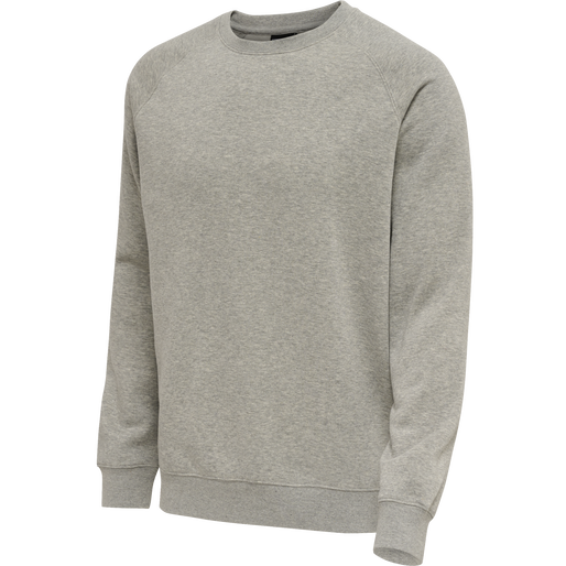hmlRED CLASSIC SWEATSHIRT, GREY MELANGE hmlRED CLASSIC SWEATSHIRT, GREY MELANGE, packshot