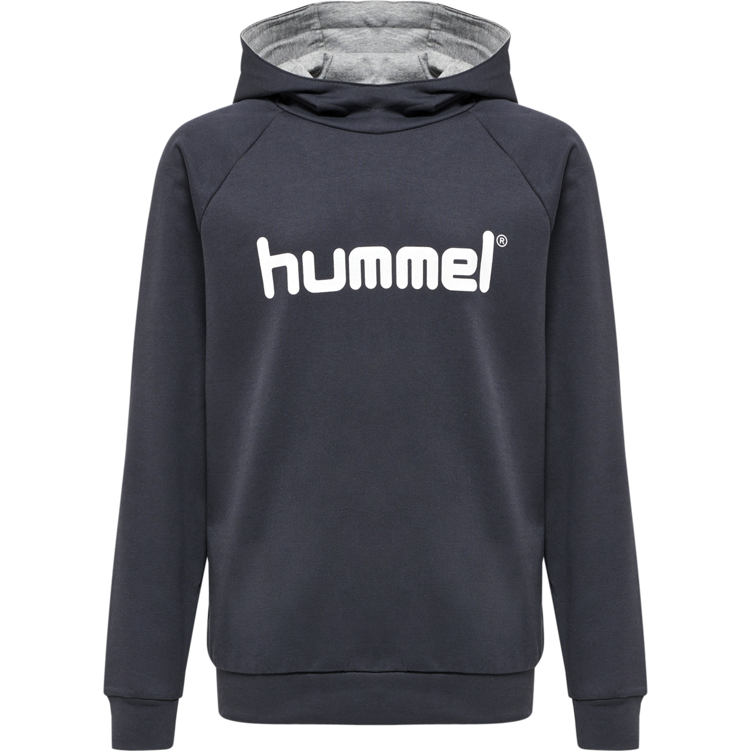 HMLGO KIDS COTTON LOGO HOODIE, INDIA INK, packshot