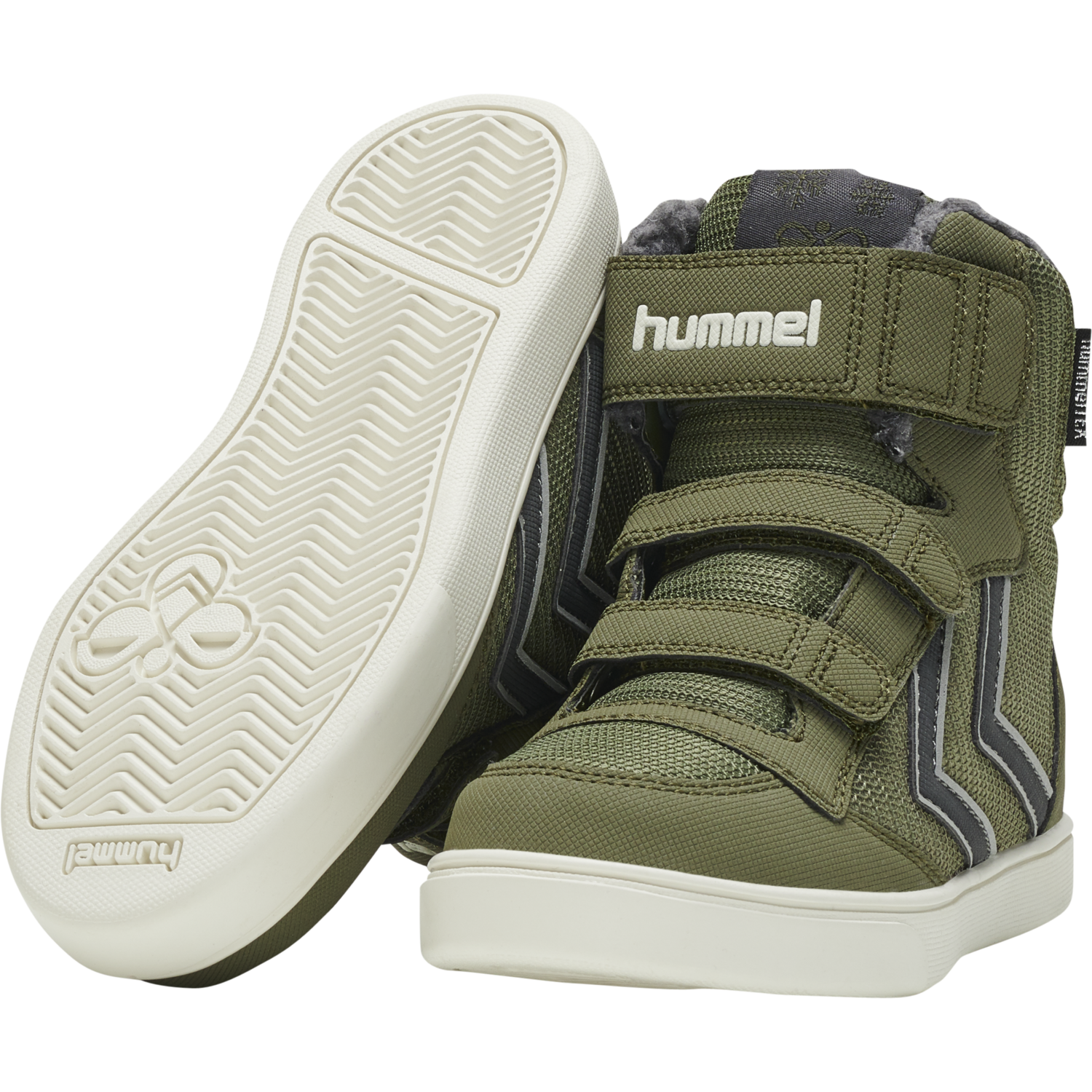 STADIL SUPER BOOT MID RECYCL TEX JR, DARK OLIVE, packshot