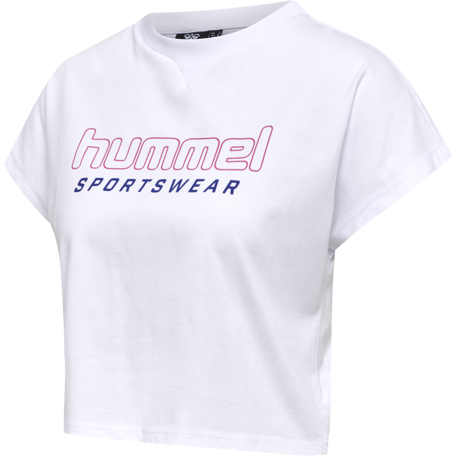 hmlLGC JUNE CROPPED T-SHIRT, 9001, packshot