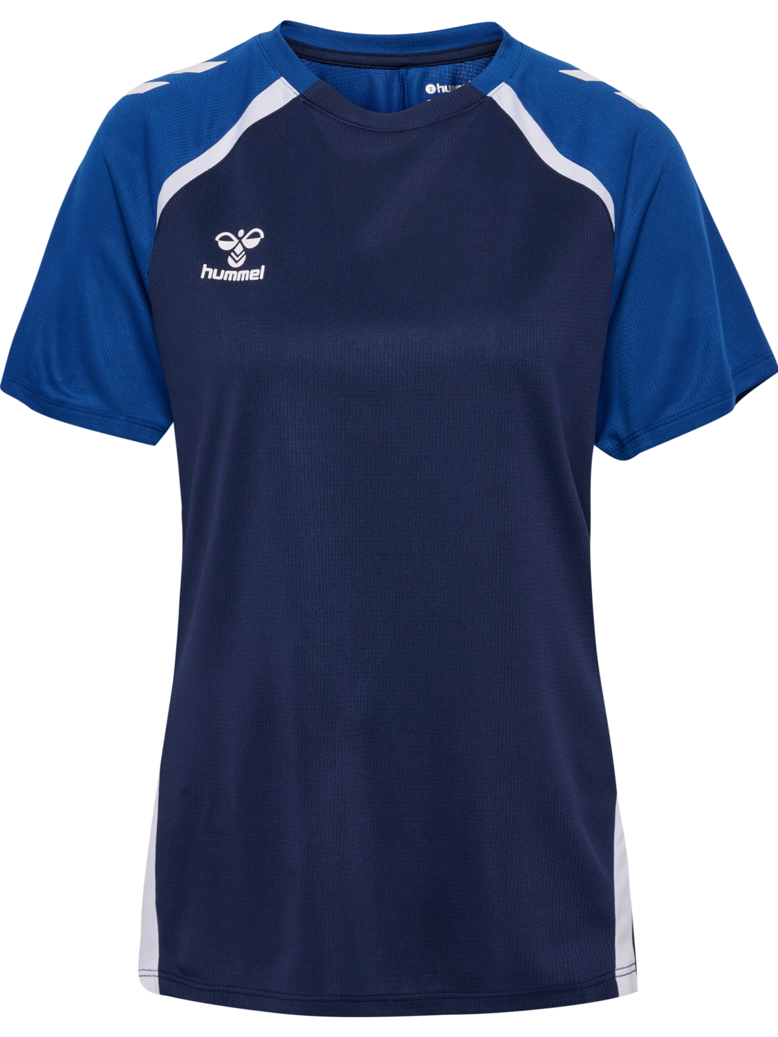 hmlLEAD 2.0 JERSEY S/S WOMAN, MARINE/TRUE BLUE, packshot