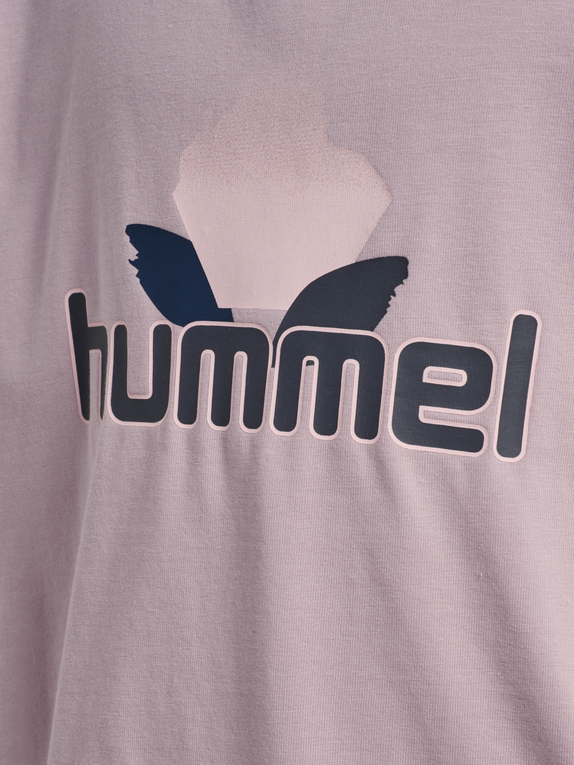 hmlJR BOXY GRAPHIC T-SHIRT S/S, SEA FOG, packshot