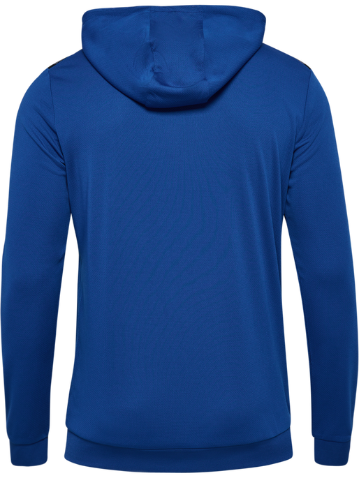 hmlAUTHENTIC PL ZIP HOODIE, TRUE BLUE, packshot