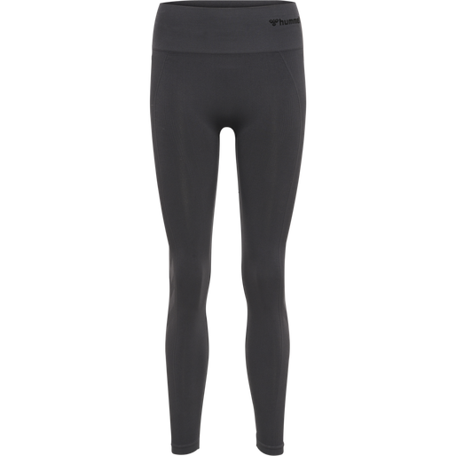 hmlTIF SEAMLESS HIGH WAIST TIGHTS, ASPHALT, packshot