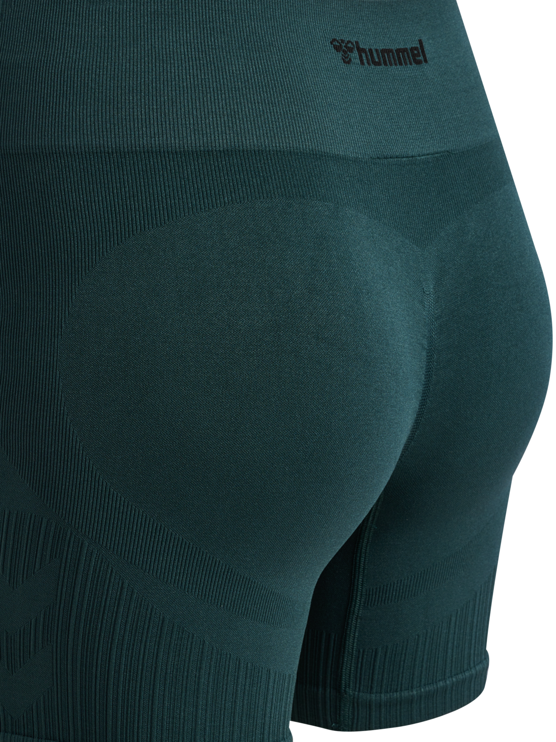 hmlMT DEFINE SEAML SCRUNCH SHORTS, GREEN GABLES, packshot