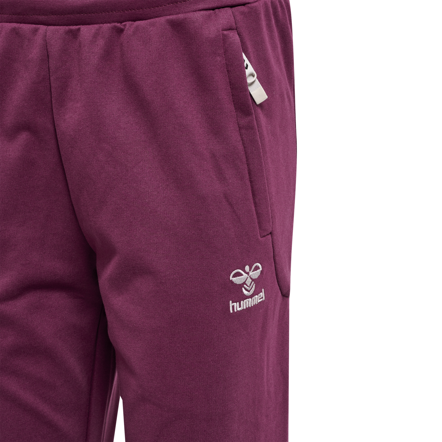 hmlMOVE GRID COTTON PANTS WOMAN, GRAPE WINE, packshot