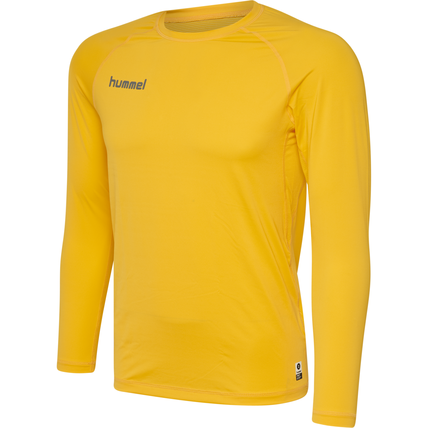 HML FIRST PERFORMANCE JERSEY L/S, SPORTS YELLOW, packshot