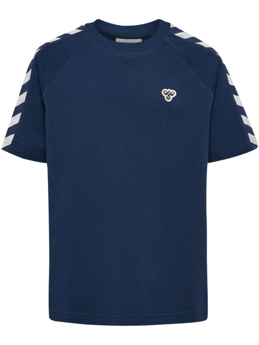 hmlJR ARCHIVE LOOSE T-SHIRT S/S, DRESS BLUES, packshot