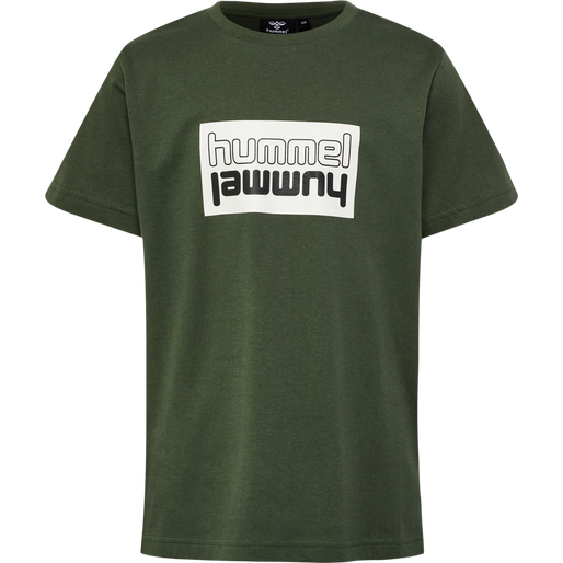 hmlDUO T-SHIRT 2-PACK, BLACK/THYME, packshot