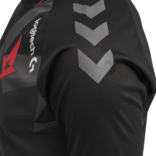 ASTRALIS 20/21 GAME JERSEY S/S, BLACK W/LOGO ASTRALIS 20/21 GAME JERSEY S/S, BLACK W/LOGO, packshot