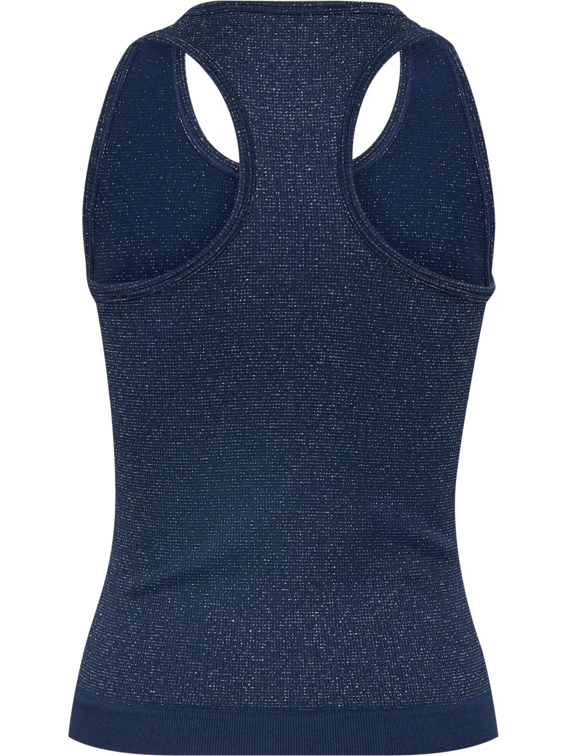 hmlJR SEAMLESS  GLITTER  TANK TOP, DRESS BLUES, packshot