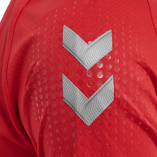 hmlLEAD S/S POLY JERSEY KIDS, TRUE RED hmlLEAD S/S POLY JERSEY KIDS, TRUE RED, packshot