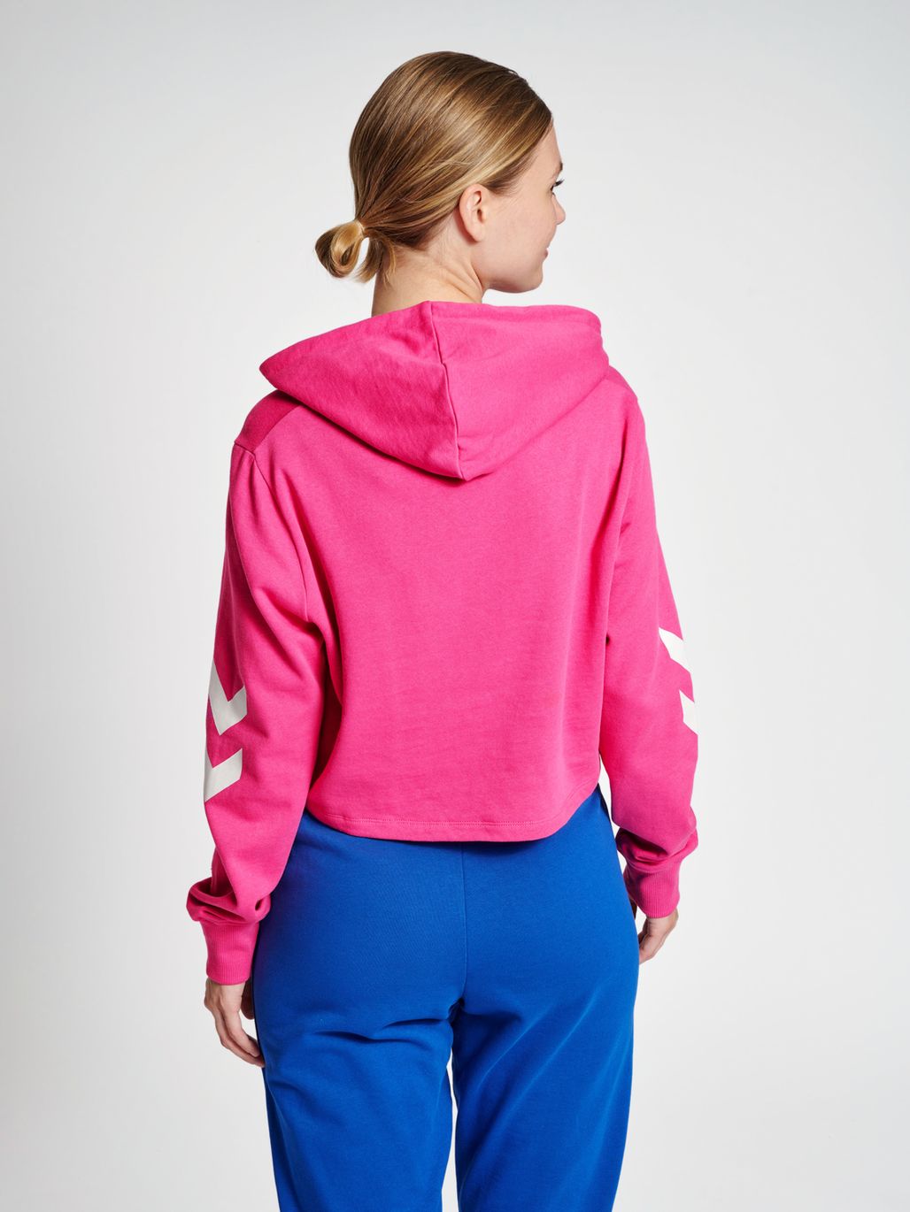 Rose cropped hoodie on sale