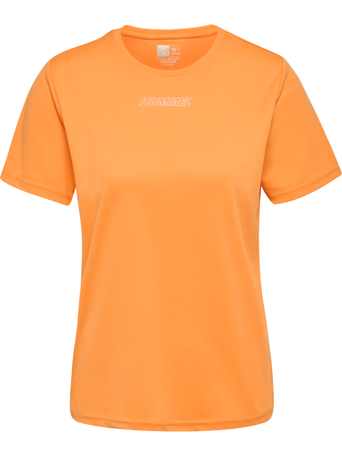 hmlTE TOLA T-SHIRT, BLAZING ORANGE, packshot
