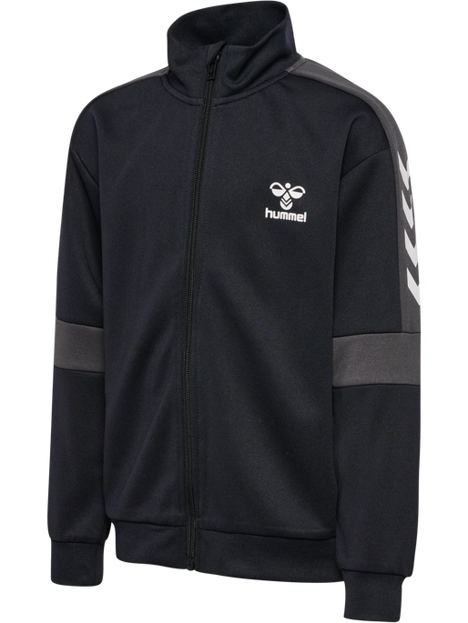 hmlORTON ZIP JACKET, BLACK hmlORTON ZIP JACKET, BLACK, packshot
