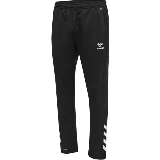 hmlCORE XK POLY PANTS, BLACK/BLACK hmlCORE XK POLY PANTS, BLACK/BLACK, packshot