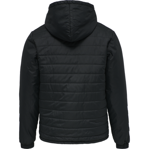 hmlPROMO SHORT BENCH JACKET, BLACK, packshot